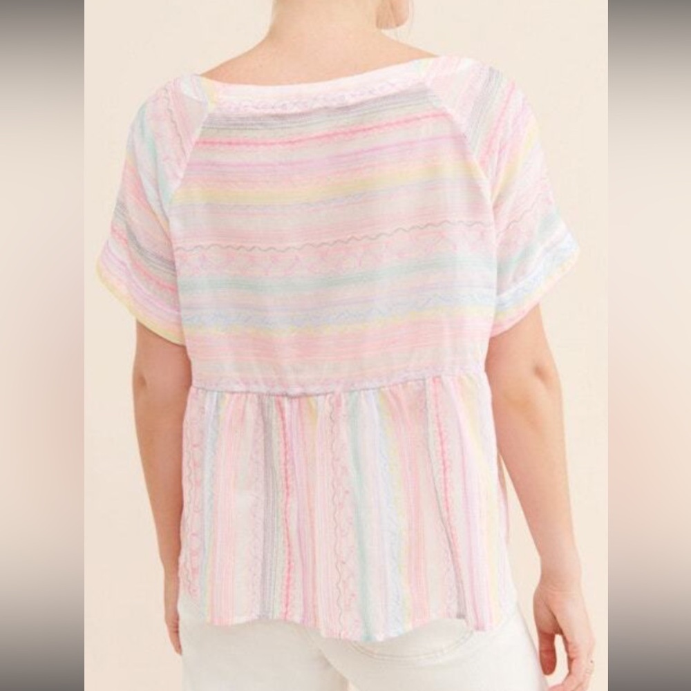 Anthropologie Letty Babydoll Blouse - Picture 2 of 6